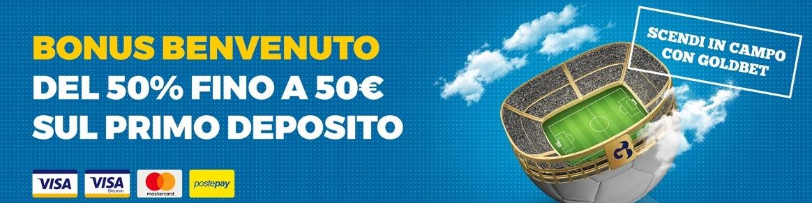 Welcome Bonus Goldbet