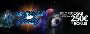 Bet Cyber Monday su Eurobet