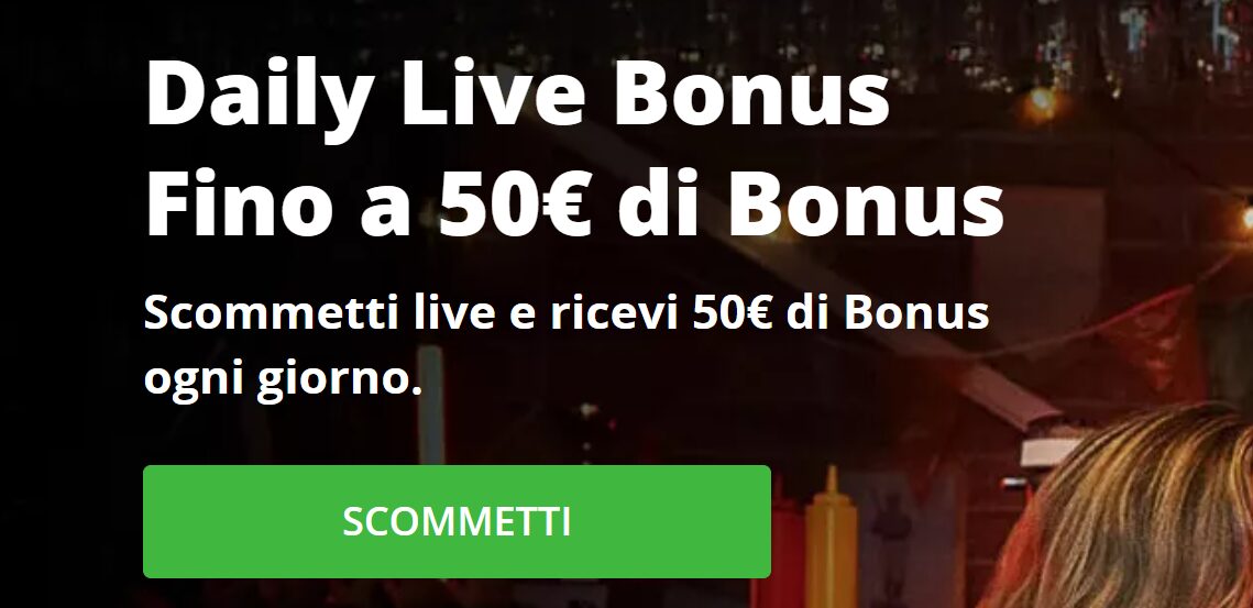 Betsson Bonus Scommesse Live