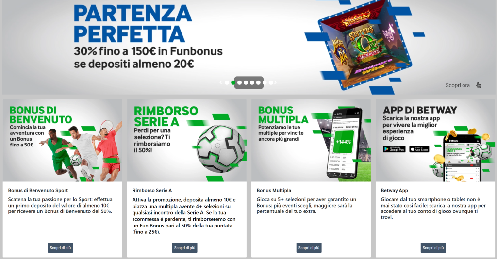 Betway Promozioni