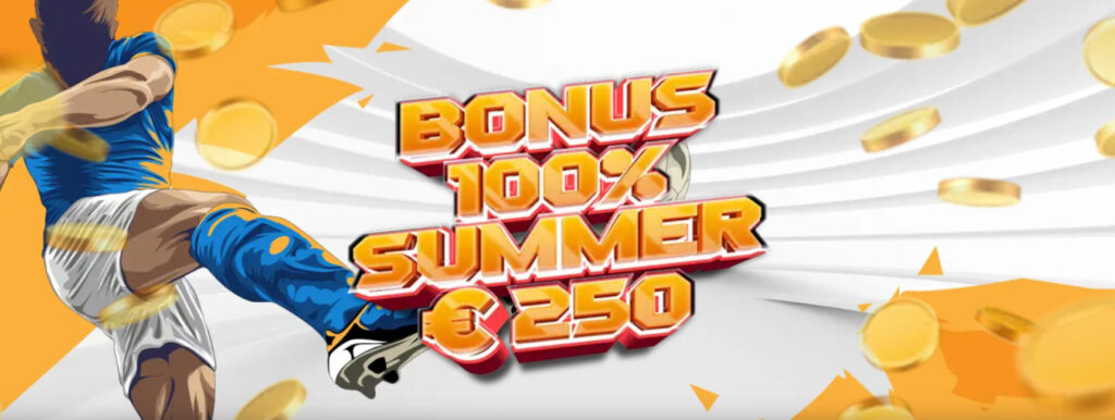 Bonus 100% Summer su Vincitu