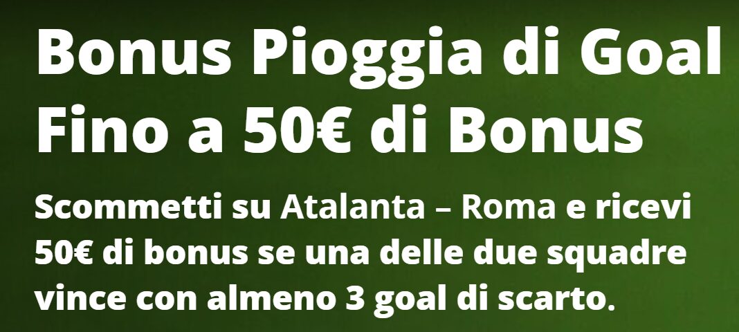 Bonus Atalanta Roma