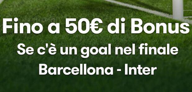 Bonus Barcellona Inter