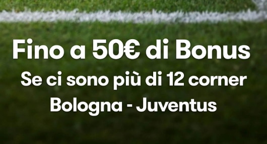 Bonus Bologna Juventus