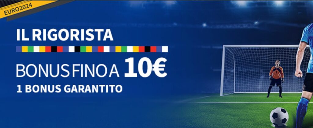 Su Planetwin365 Ricevi 10€ di Bonus Garantito per lo Sport! 1 Bonus Garantito Planetwin365