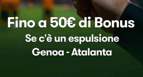 Bonus Genoa Atalanta