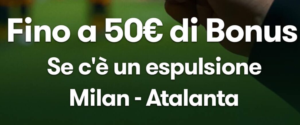 Bonus Milan Atalanta Betsson