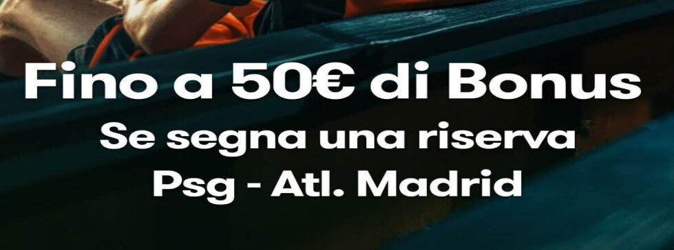 Bonus PSG Atletico