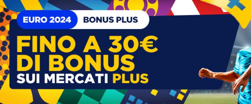 Bonus Plus Europei Goldbet