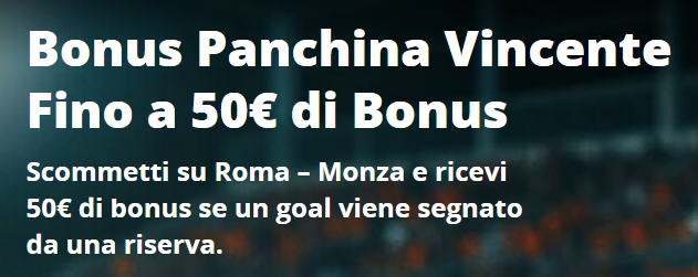 Bonus Roma Monza Betsson