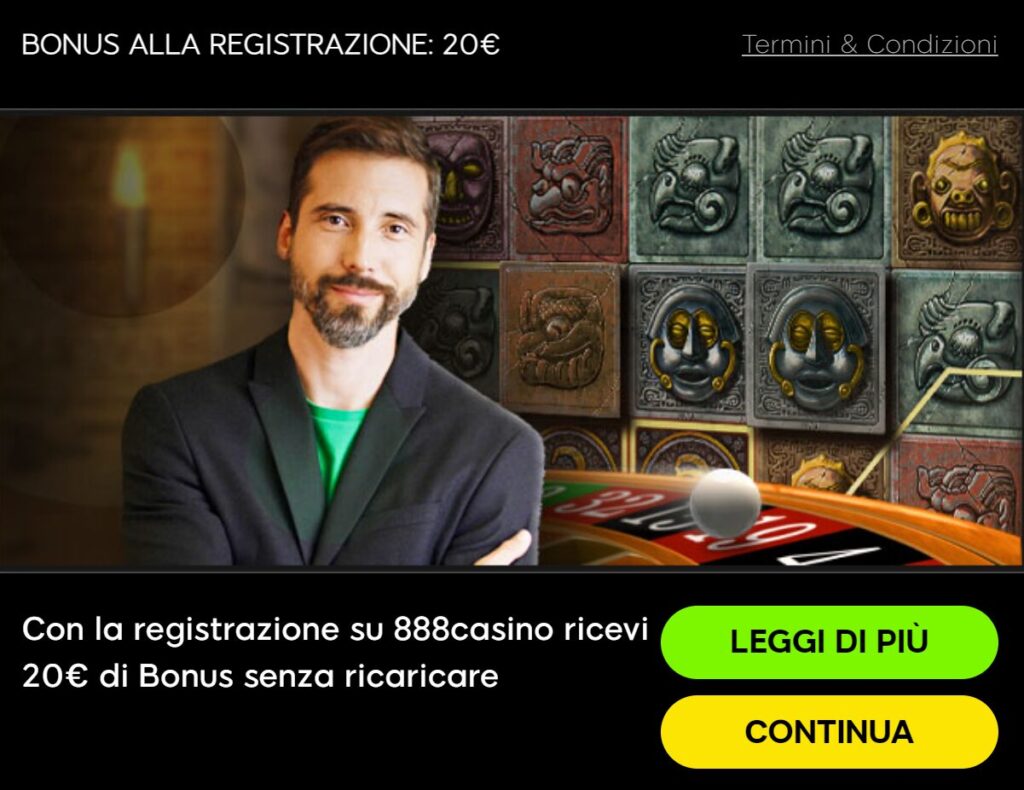 Bonus Senza Deposito Scommesse 888