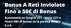 Bonus Spagna Italia U21