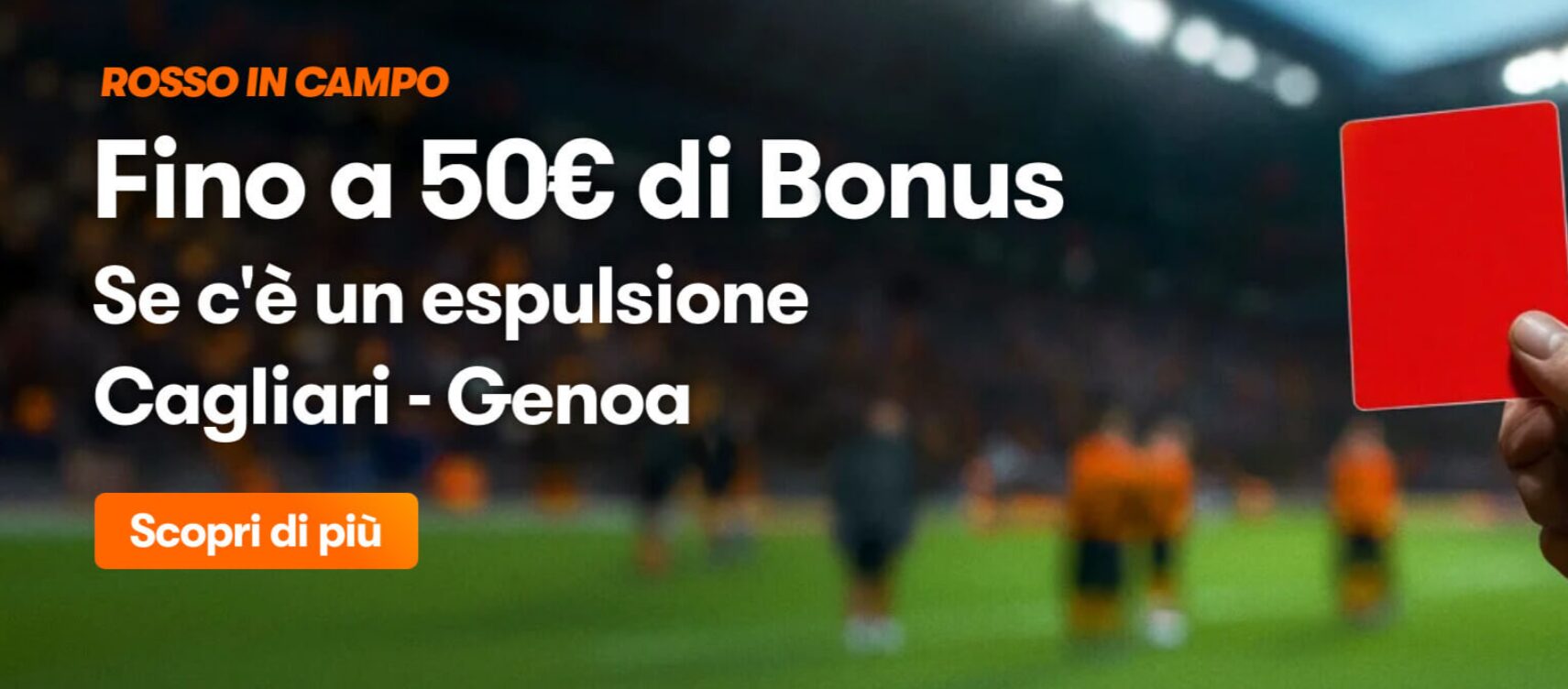 Bonus per Cagliari Genoa su Betsson