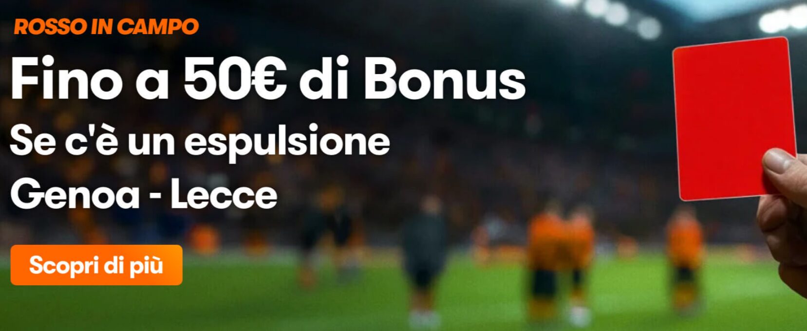 Bonus per Genoa Lecce Betsson
