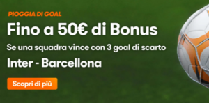 Bonus per Inter Barcellona