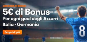 Bonus per Italia Germania