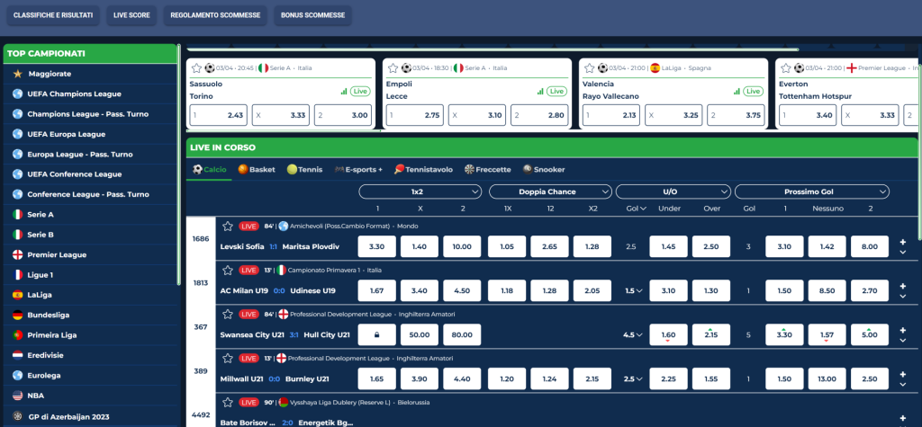 CheScommessa Scommesse