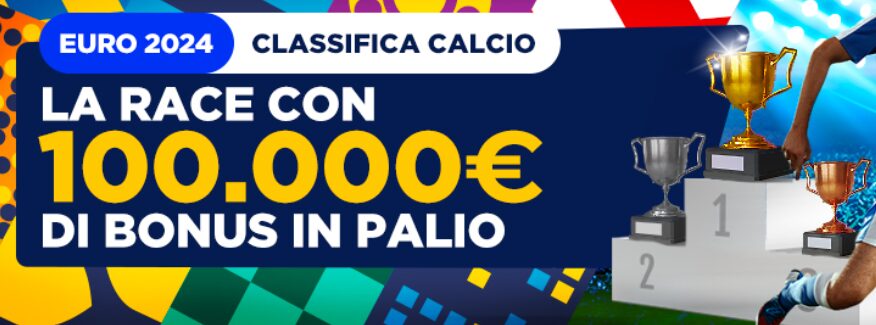 Classifica Goldbet Europei 2024