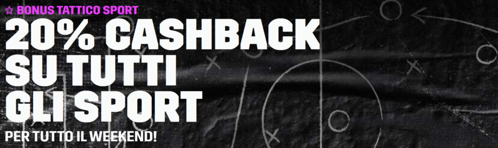 Daznbet Bonus Tattico: Ogni Weekend un Rimborso sulle Perdite nelle Scommesse! 1 Daznbet Bonus Tattico Sport