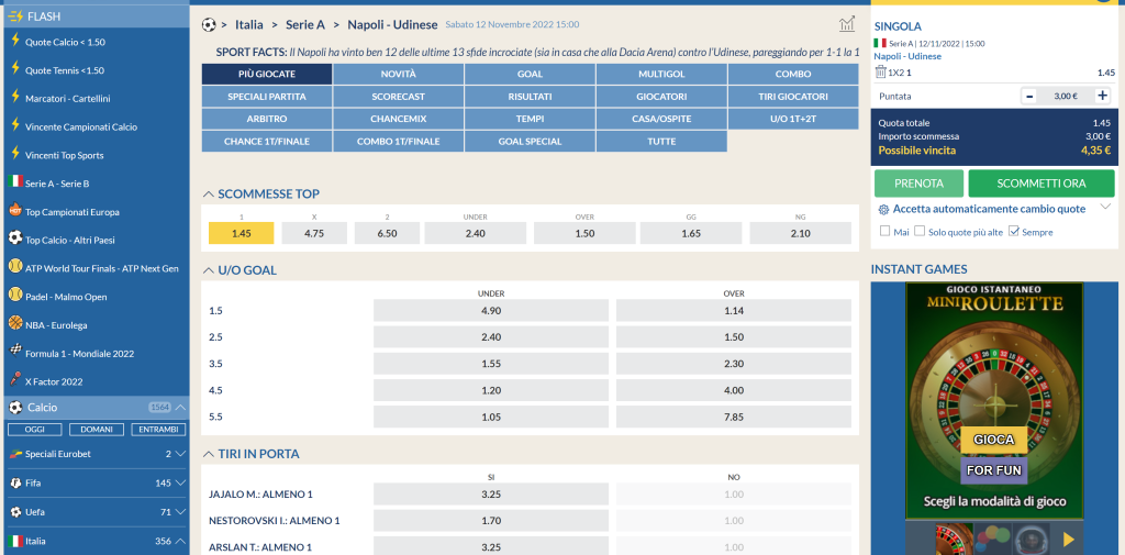 Eurobet Scommesse