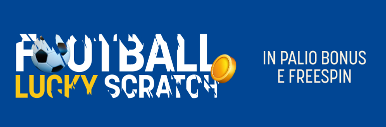 Scopri la Football Scratch Card di Snai e Ricevi Free Spin per le Slot! 1 Football Scratch Card Snai