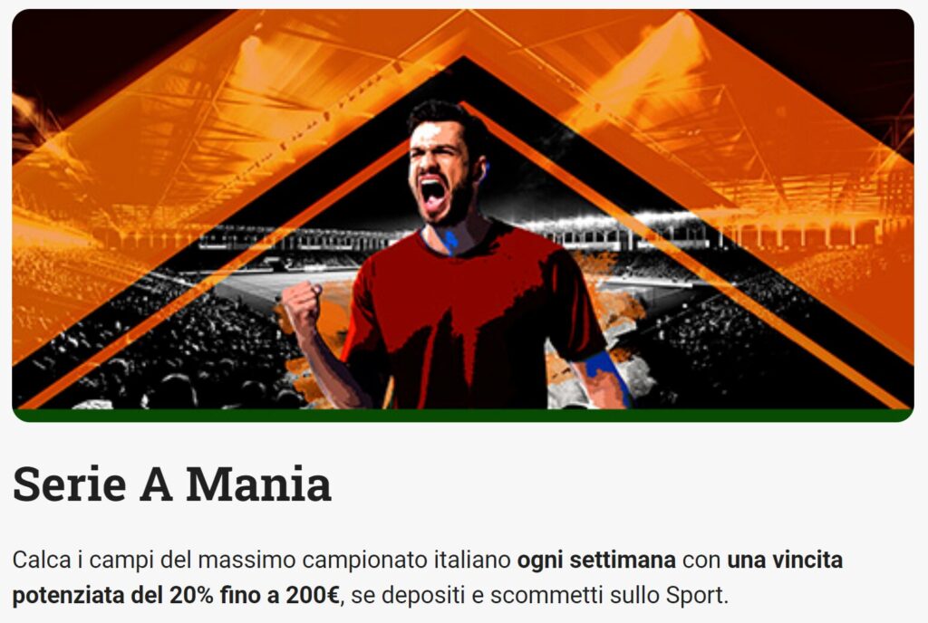 Leovegas Bonus Serie A Mania