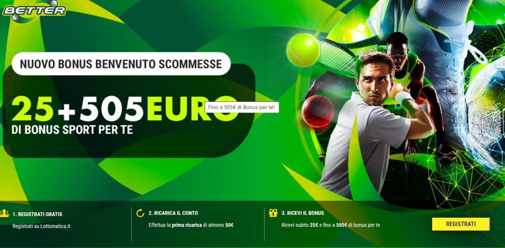 Lottomatica Bonus di Benvenuto