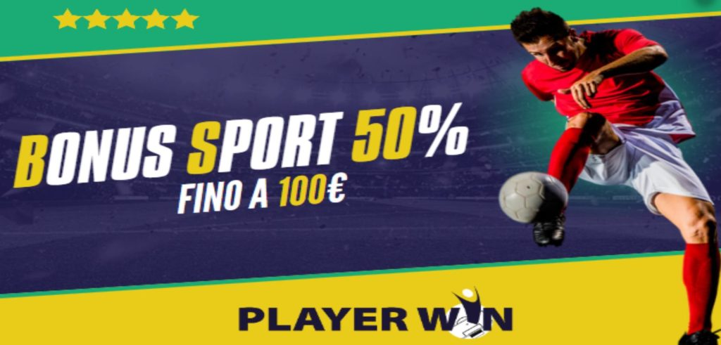 Playerwin Bonus di Benvenuto