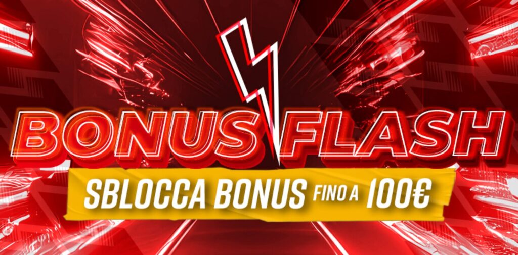 Promo Bonus Flash su Betclic: Fino a 100€ in Bonus! 1 Promo Bonus Flash su Betclic