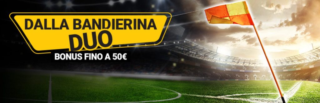 Ti Piace Scommettere sui Corner? Planetwin365 Dà un Bonus fino a 50€! 1 Promo Corner Planetwin365