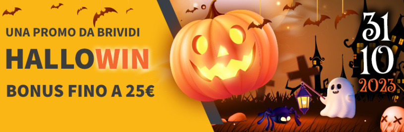 Promo Hallowin su Planetwin365