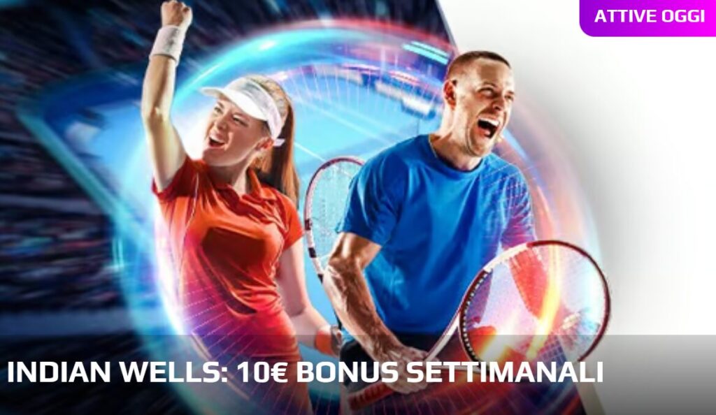 Promo Indian Wells su Netbet