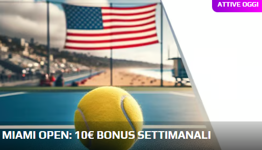 Promo Miami Open su Netbet