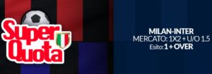Promo Milan Inter su Eurobet
