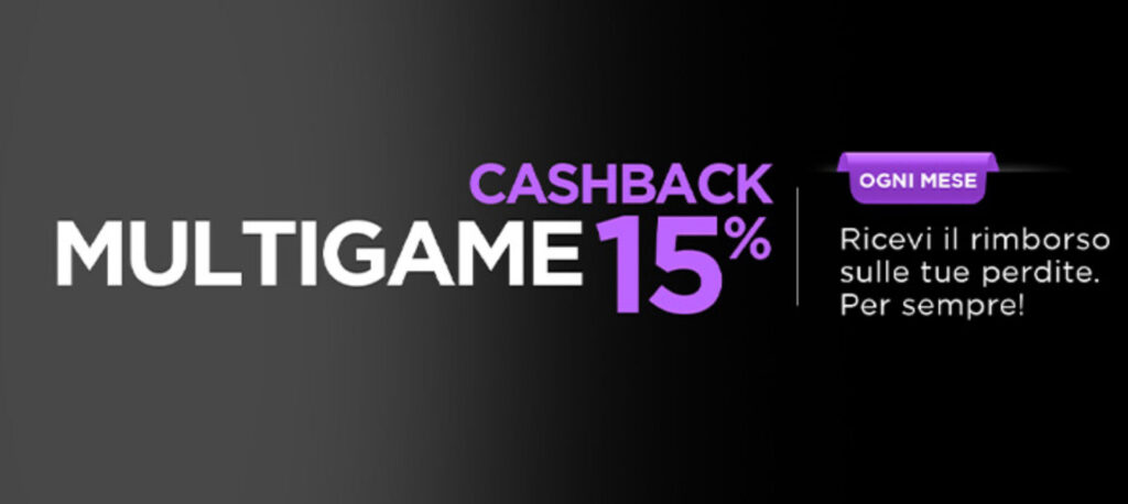 Promo Multigame Cashback su Domusbet