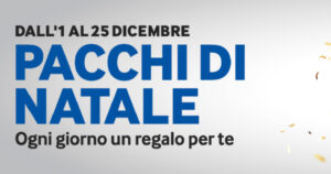 Promo Pacchi di Natale su Betway
