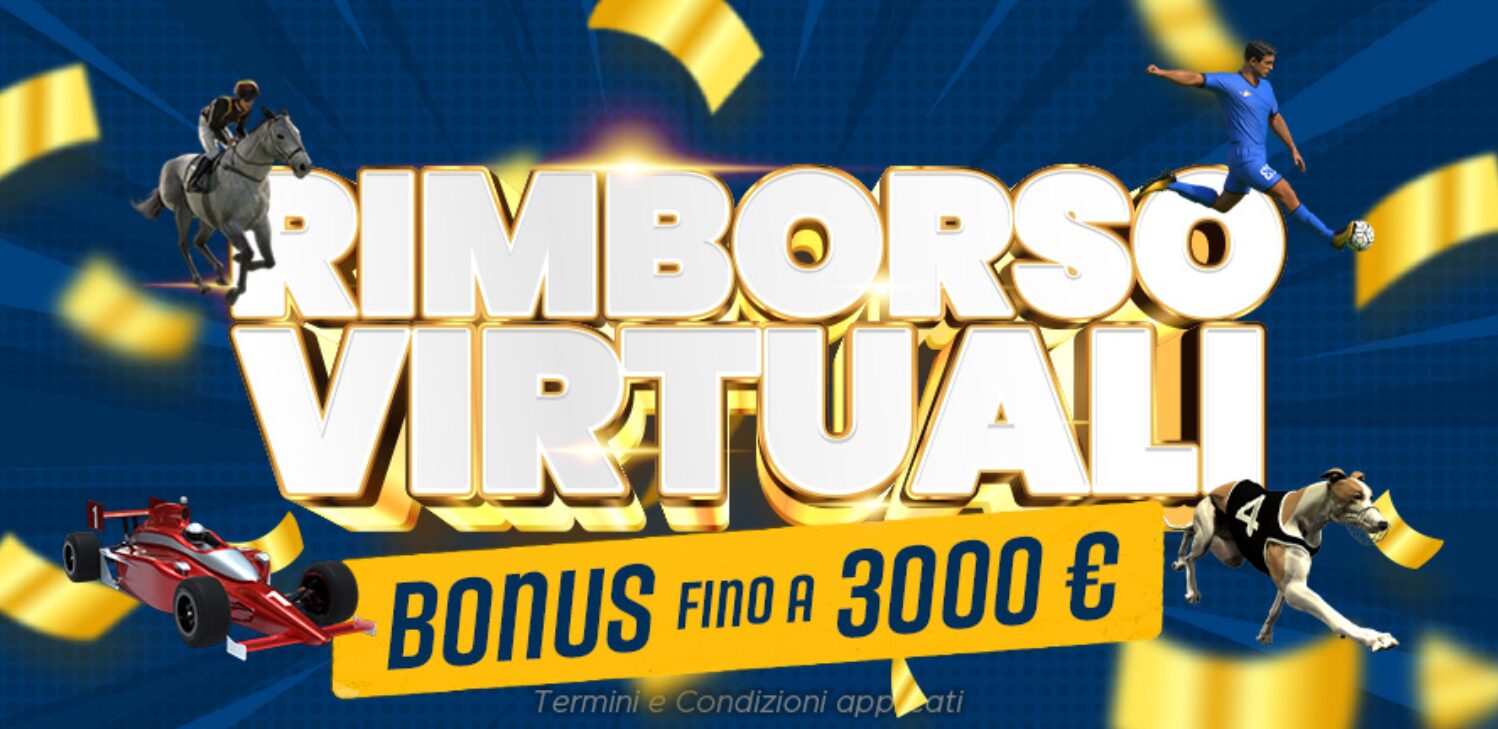 Promo Rimborso Virtuali su Betclic