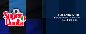 Quota Maggiorata Atalanta Inter
