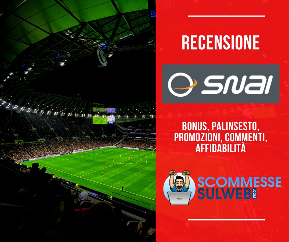 Recensione Bonus Gold Snai Bookmaker ADM 2023