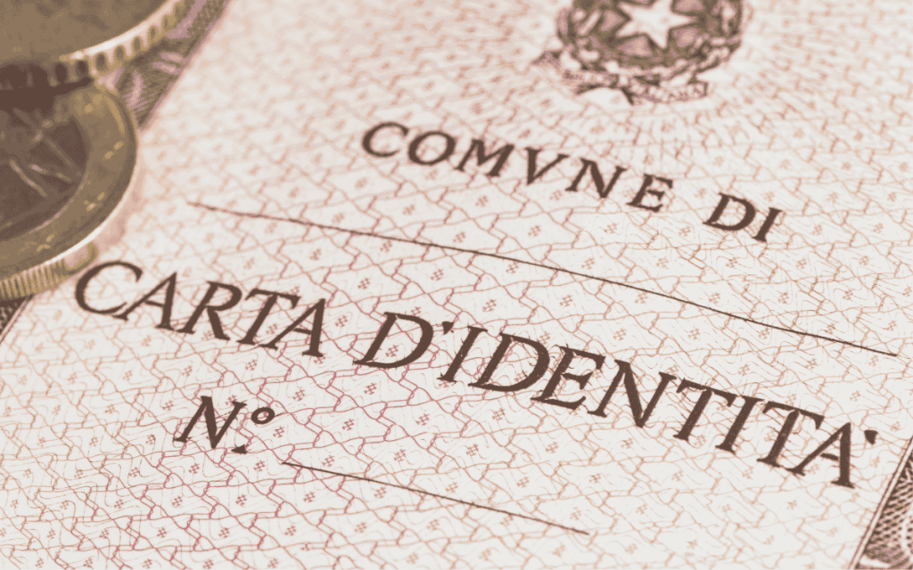 Registrazione Carta Identità