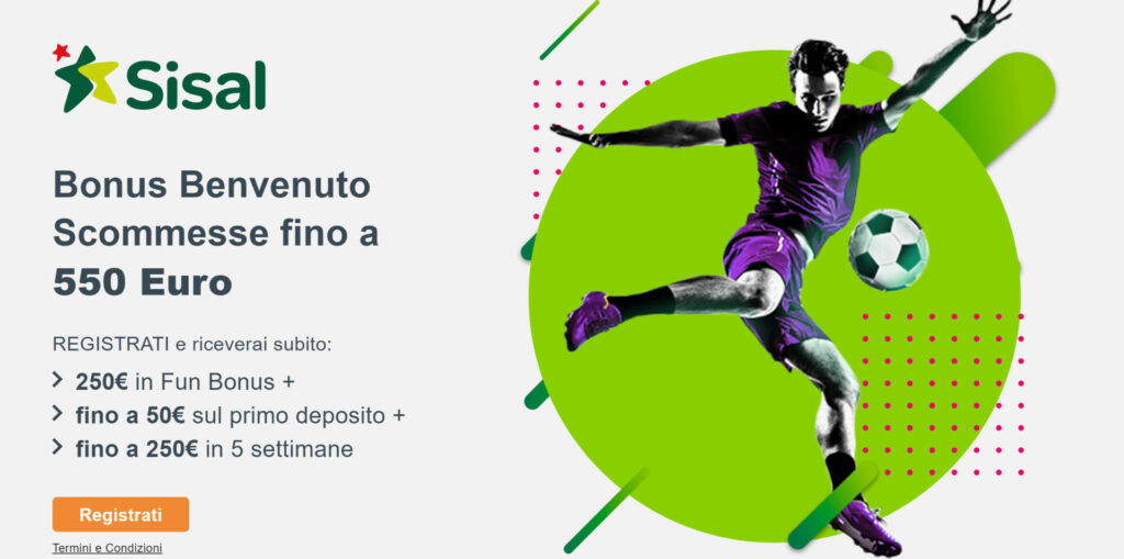 Sisal Bonus di Benvenuto