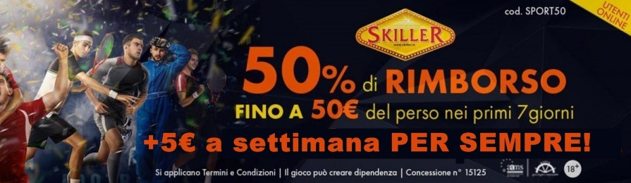 Skiller Bonus Benvenuto