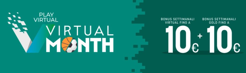 Giochi Virtuali: Snai Lancia la Play Virtual Month 1 Snai Play Virtual Month