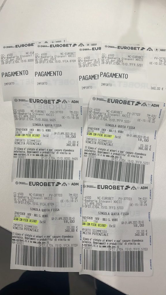 Vince 1.440€ Grazie al Piede Destro di Simone Verdi 1 Vincita Simone Verdi